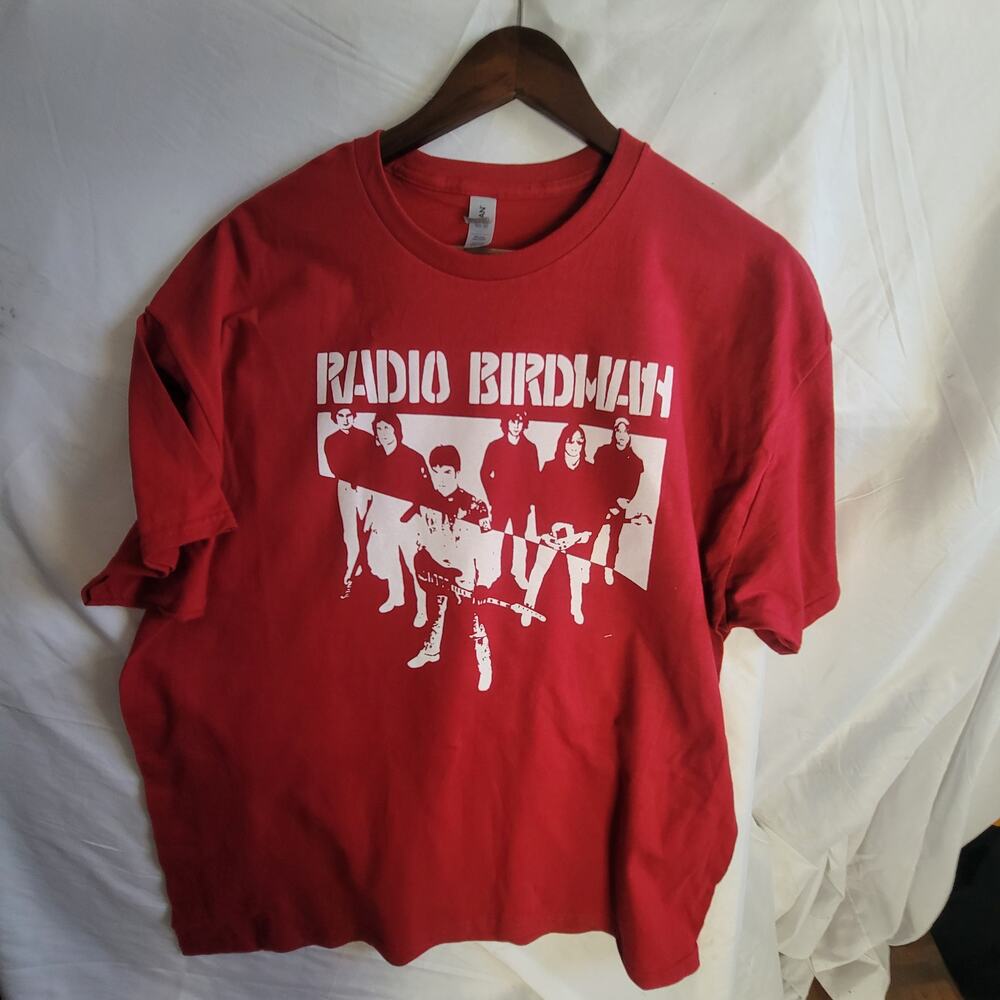 Radio Birdman   band   t shirt size   xl red